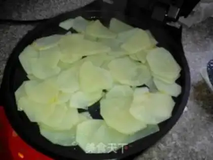 Make Fried potato chips step 7