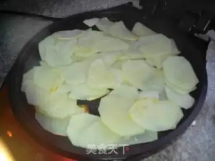 Make Fried potato chips step 8