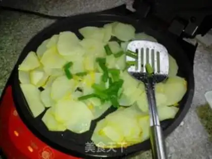 Make Fried potato chips step 9