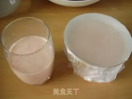 Make The papaya hit the milk step 4