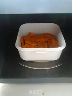 Make Coconut pumpkin rice step 1