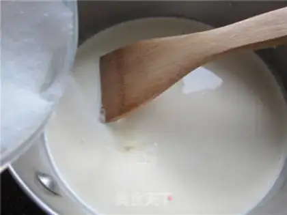 Make French vanilla ice cream step 0