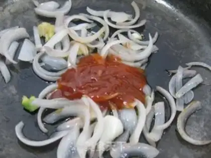 Make Tomato squid step 3