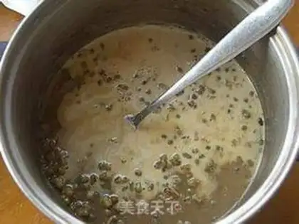Make Red sugar green bean sapphire step 2