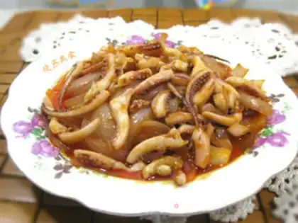 Make Tomato squid step 4
