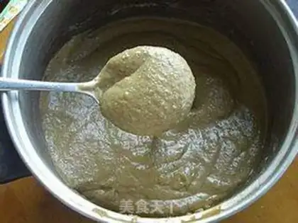 Make Red sugar green bean sapphire step 4