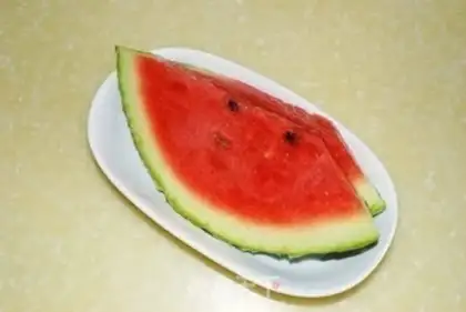 Make A watermelon with sunflower step 1