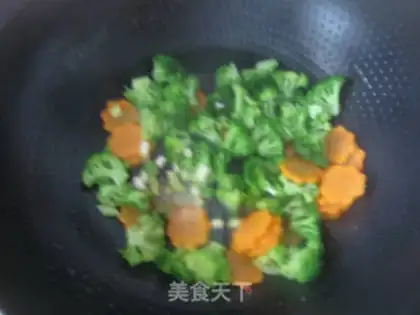 Make Orchid with carrots step 7