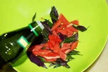Make A watermelon with sunflower step 5