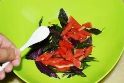 Make A watermelon with sunflower step 6