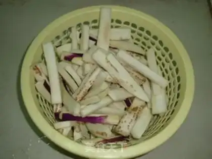 Make Red eggplant step 0
