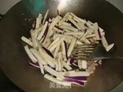Make Red eggplant step 2
