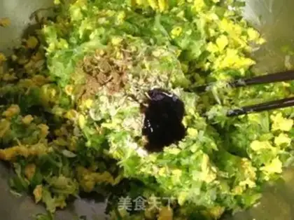 Make cucumber eggs with big steam step 6