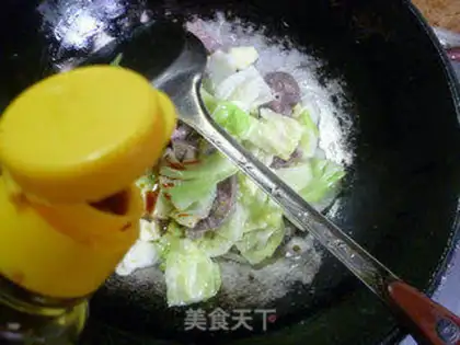 Make The cabbage is fried step 7