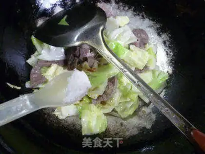 Make The cabbage is fried step 8