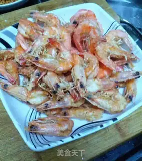 Make Spicy shrimp from the wind step 5