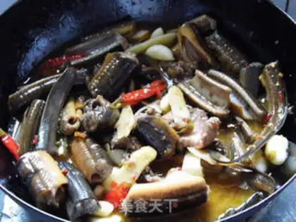Make Garlic red-burned mackerel step 5
