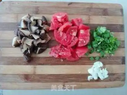 Make Three tofu soup step 1
