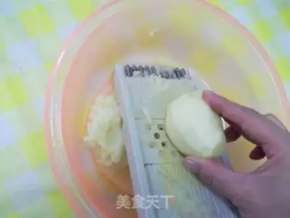 Make Homemade potato starch step 3
