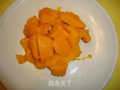 Make Pumpkin bean cake step 0