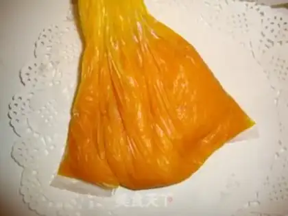 Make Pumpkin bean cake step 1