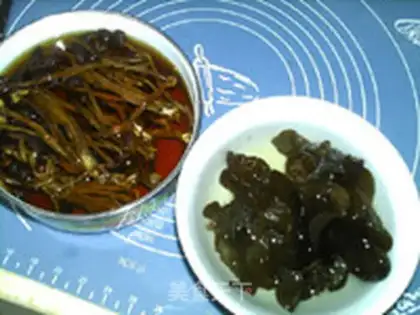 Make Tea, mushrooms, melon meatmeat step 2