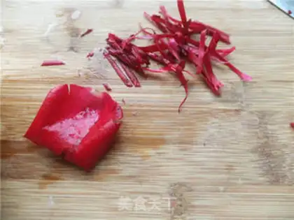 Make Rose tofu step 6