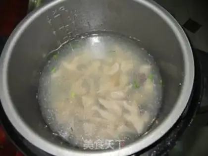 Make Clean up the pork belly soup step 4