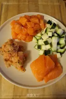 Make Slight the salmon step 0