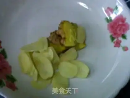 Make Tea, mushrooms, melon meatmeat step 10