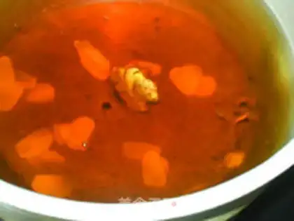 Make Tea, mushrooms, melon meatmeat step 12