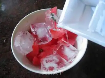 Make Watermelon cooler step 3