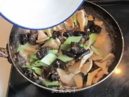 Make Piggy mushroom fried chicken step 6