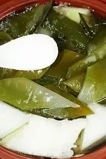 Make The bouquet with the winter melon step 8