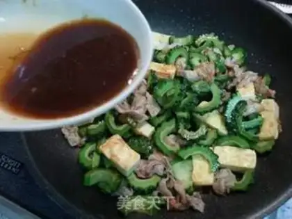Make Eggs, tofu, tofu step 8