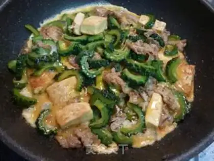 Make Eggs, tofu, tofu step 9