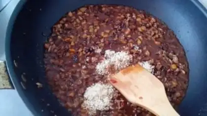 Make Frozen meat sauce step 17
