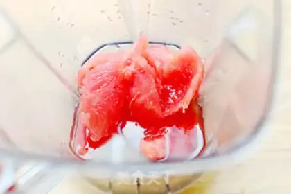 Make Watermelon green-leaved cup step 1