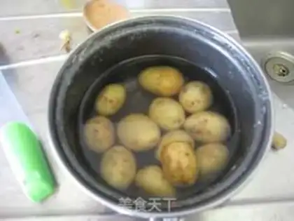 Make Potatoes with chicken legs step 9