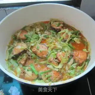 Make Fish with cabbage step 7