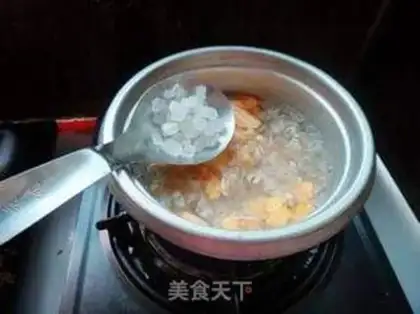 Make Silver-eared rice and sweet potatoes step 4