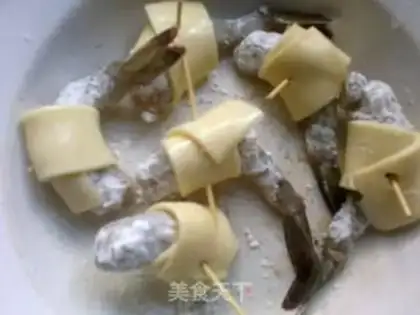 Make Cheese shrimp step 3