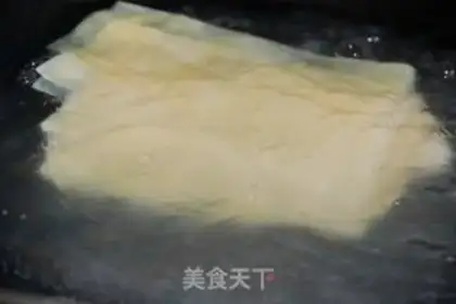 Make Spicy tofu skin step 1