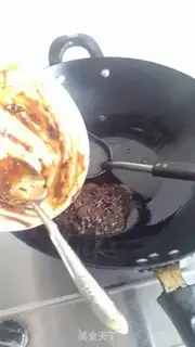 Make The bean is fried tofu step 2