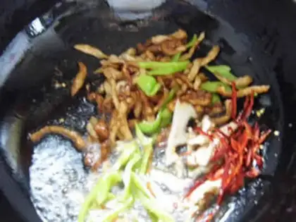 Make Spicy meat rice step 6