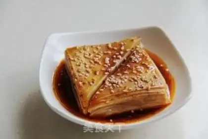 Make Spicy tofu skin step 7
