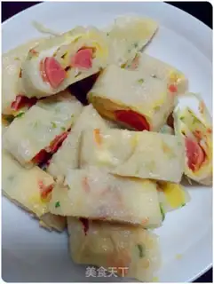Make Egg rolls step 12