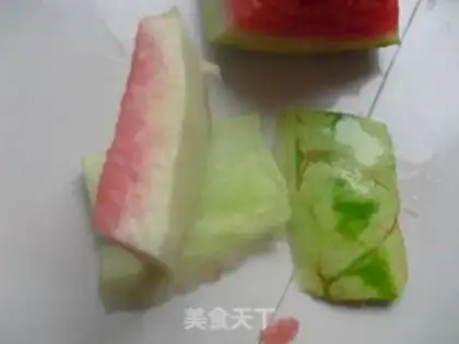 Make A watermelon step 1