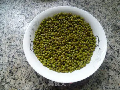 Make Green Bean Ice step 1