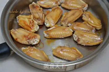 Make Chicken wings of ginger honey step 6